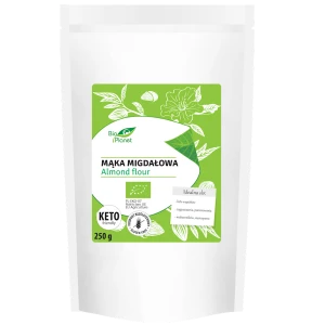 MĄKA MIGDAŁOWA BEZGLUTENOWA BIO 250 g - BIO PLANET