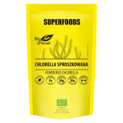 CHLORELLA SPROSZKOWANA BIO 200 g - BIO PLANET SUPERFOODS