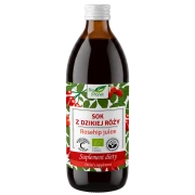 SOK Z DZIKIEJ RÓŻY BIO 500 ml - BIO PLANET