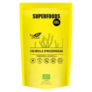CHLORELLA SPROSZKOWANA BIO 600 g - BIO PLANET SUPERFOODS