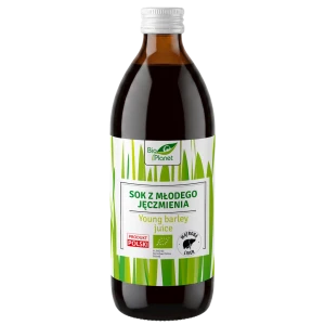 SOK Z MŁODEGO JĘCZMIENIA BIO 500 ml - BIO PLANET