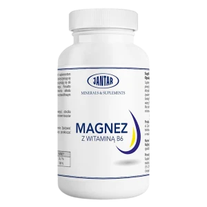 MAGNEZ + WITAMINA B6 90 KAPSUŁEK - JANTAR