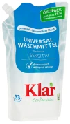 PŁYN DO PRANIA Z ORZECHÓW MYDLANYCH UNIWERSALNY SENSITIVE ECO 1,5 L (33 PRANIA) - KLAR