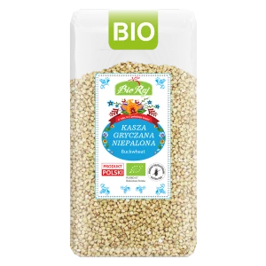 KASZA GRYCZANA NIEPALONA BEZGLUTENOWA BIO (POLSKA) 500 g - BIO RAJ