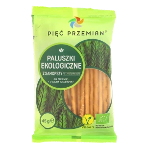 PALUSZKI Z SAMOPSZY PEŁNOZIARNISTE BIO 45 g - PIĘĆ PRZEMIAN