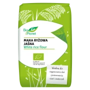 MĄKA RYŻOWA JASNA BIO 500 g - BIO PLANET