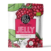 ŻELKI MALINOWE BEZ ŻELATYNY BIO 50 g - DIET-FOOD
