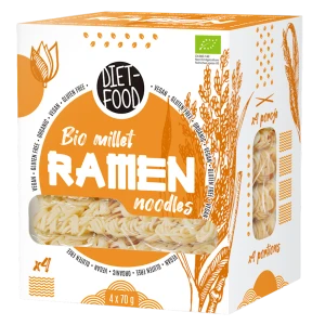 MAKARON (JAGLANY) RAMEN BEZGLUTENOWY BIO 280 g - DIET-FOOD