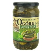 OGÓRKI KONSERWOWE KARTUSKIE BIO 670 g (360 g) - OD ZENKA TRADYCYJNIE