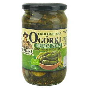 OGÓRKI KONSERWOWE KARTUSKIE BIO 670 g (360 g) - OD ZENKA TRADYCYJNIE