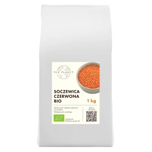 SOCZEWICA CZERWONA BIO 1 kg - THE PLANET