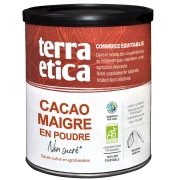 KAKAO NISKOTŁUSZCZOWE W PROSZKU BIO 280 g - TERRA ETICA