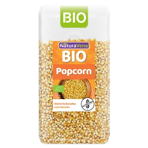 POPCORN (ZIARNO KUKURYDZY) BIO 500 g - NATURAVENA