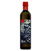 OLEJ RZEPAKOWY (Z PRAŻONYCH NASION) TŁOCZONY NA ZIMNO BIO 500 ml - BORDONI