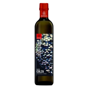OLEJ RZEPAKOWY (Z PRAŻONYCH NASION) TŁOCZONY NA ZIMNO BIO 500 ml - BORDONI