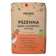 MĄKA PSZENNA CHLEBOWA TYP 750 BIO 1 kg - PROBIO