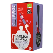 HERBATA CZARNA ENGLISH BREAKFAST FAIR TRADE BIO (20 x 2,2 g) 44 g - CLIPPER