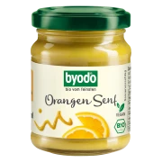 SOS MUSZTARDOWO - POMARAŃCZOWY BEZGLUTENOWY BIO 125 ml - BYODO