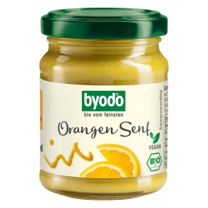 SOS MUSZTARDOWO - POMARAŃCZOWY BEZGLUTENOWY BIO 125 ml - BYODO