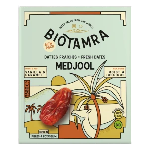 DAKTYLE MEDJOOL ŚWIEŻE BIO 350 g - BIOTAMRA