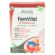 TABLETKI NA WITALNOŚĆ DLA KOBIET (FEMVITAL) 60 szt. - PHYSALIS (HERBALANCE)
