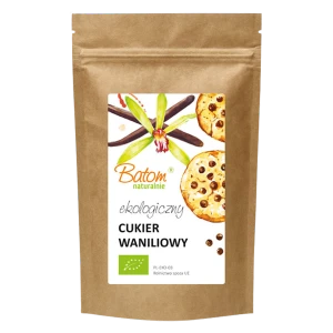 CUKIER WANILIOWY BIO 100 g - BATOM