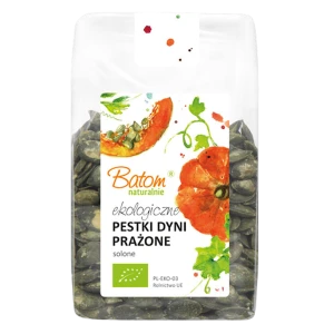 PESTKI DYNI PRAŻONE SOLONE BIO 125 g - BATOM