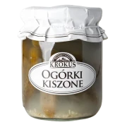 OGÓRKI KISZONE BEZGLUTENOWE 480 g (280 g) - KROKUS