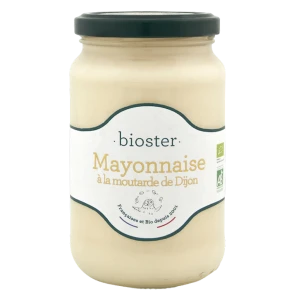 MAJONEZ JAJECZNY Z MUSZTARDĄ DIJON BIO 470 g - BIOSTER