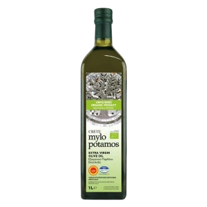 OLIWA Z OLIWEK EXTRA VIRGIN NIEFILTROWANA PDO KRETA BIO 1 L - MYLOPOTAMOS