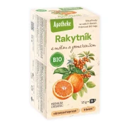 HERBATKA ROKITNIKOWA Z MIĘTĄ I POMARAŃCZĄ BIO (20 x 1,8 g) 36 g - APOTHEKE