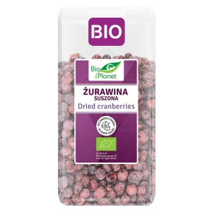 ŻURAWINA SUSZONA NIESŁODZONA BIO 50 g - BIO PLANET