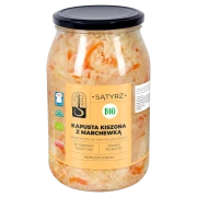 KAPUSTA KISZONA Z MARCHEWKĄ BIO 800 g - SĄTYRZ