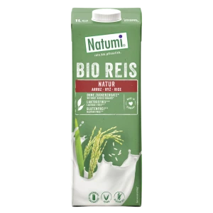 NAPÓJ RYŻOWY BEZ DODATKU CUKRÓW BEZGLUTENOWY BIO 1 L - NATUMI