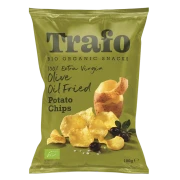 CHIPSY ZIEMNIACZANE SMAŻONE NA OLIWIE Z OLIWEK BIO 100 g - TRAFO