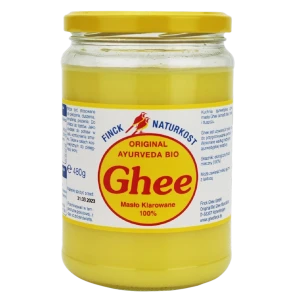 MASŁO KLAROWANE GHEE BIO 480 g (527 ml) - FINCK AYURVEDA