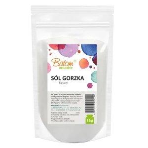 SÓL GORZKA EPSOM (KĄPIELOWA) 1 kg - BATOM
