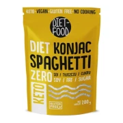 MAKARON (KONJAC) SPAGHETTI BEZGLUTENOWY 270 g (200 g) - DIET-FOOD