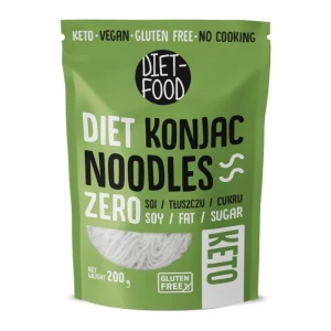 MAKARON (KONJAC) NOODLE BEZGLUTENOWY 270 g (200 g) - DIET-FOOD