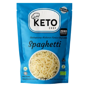 MAKARON (KONJAC) SPAGHETTI BEZGLUTENOWY BIO 270 g (200 g) - KETO CHEF