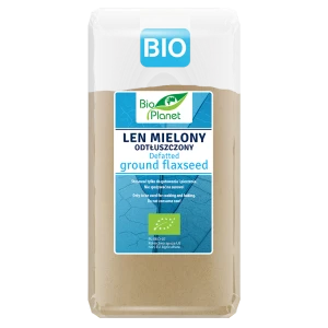 LEN MIELONY ODTŁUSZCZONY BIO 300 g - BIO PLANET