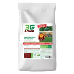 NAWÓZ DO TRAWNIKÓW JESIENNY ECO 25 kg - 3G ACTION (PRODUKT SEZONOWY)