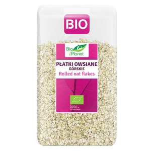 PŁATKI OWSIANE GÓRSKIE BIO 600 g - BIO PLANET
