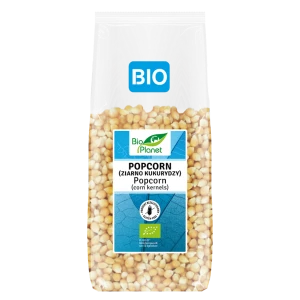POPCORN (ZIARNO KUKURYDZY) BEZGLUTENOWY BIO 1 kg - BIO PLANET