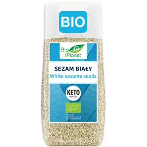 SEZAM BIAŁY NIEŁUSKANY BIO 200 g - BIO PLANET