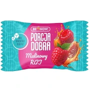 OKAZJA PRZEKĄSKA DAKTYLOWO - MALINOWA BEZ DODATKU CUKRÓW 20 g - PORCJA DOBRA