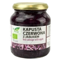 KAPUSTA CZERWONA Z JABŁKIEM BIO 340 g - BIO PLANET