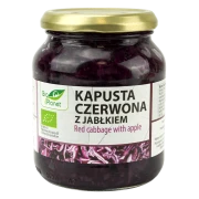 KAPUSTA CZERWONA Z JABŁKIEM BIO 340 g - BIO PLANET
