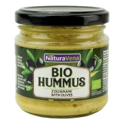 HUMMUS Z OLIWKAMI BIO 185 g - NATURAVENA