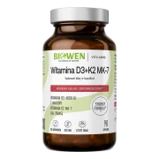 OKAZJA WITAMINA D3 + K2 90 KAPSŁEK - BIOWEN